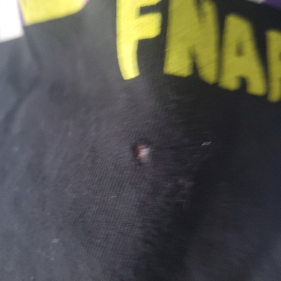 five nights at freddys Black T-shirt Teen Girl Size Xl - Picture 3 of 5